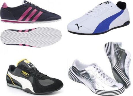 adidas and puma shoes